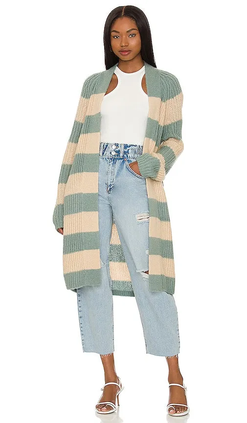 ALLSAINTS Louisa Cardigan in Green