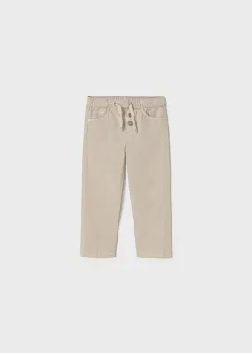 Baby Straight-Leg Pants - Bone