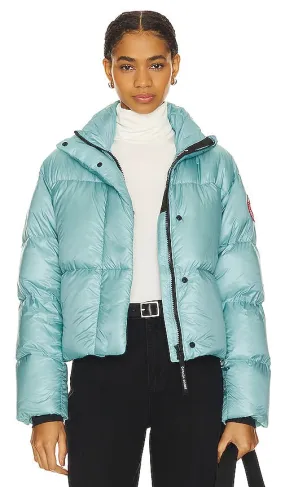 Canada Goose Cypress Cropped Puffer in Blue