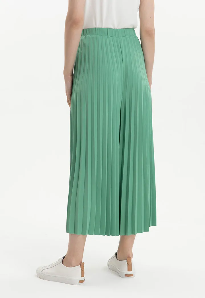 Choice Pleated Trouser Green