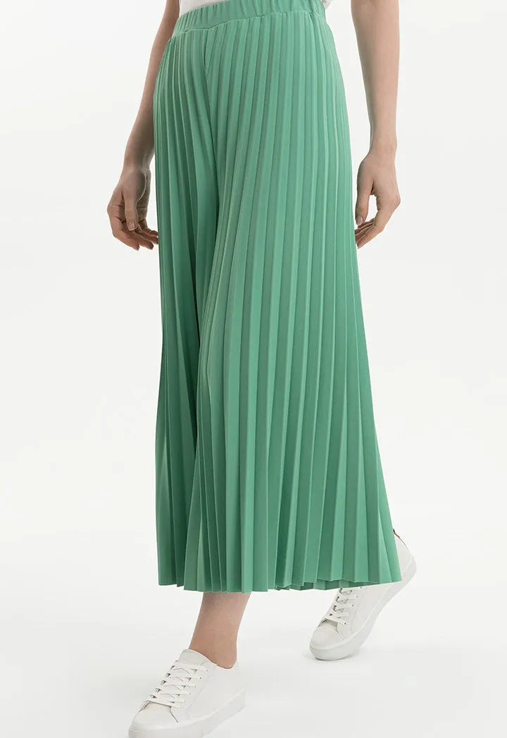 Choice Pleated Trouser Green