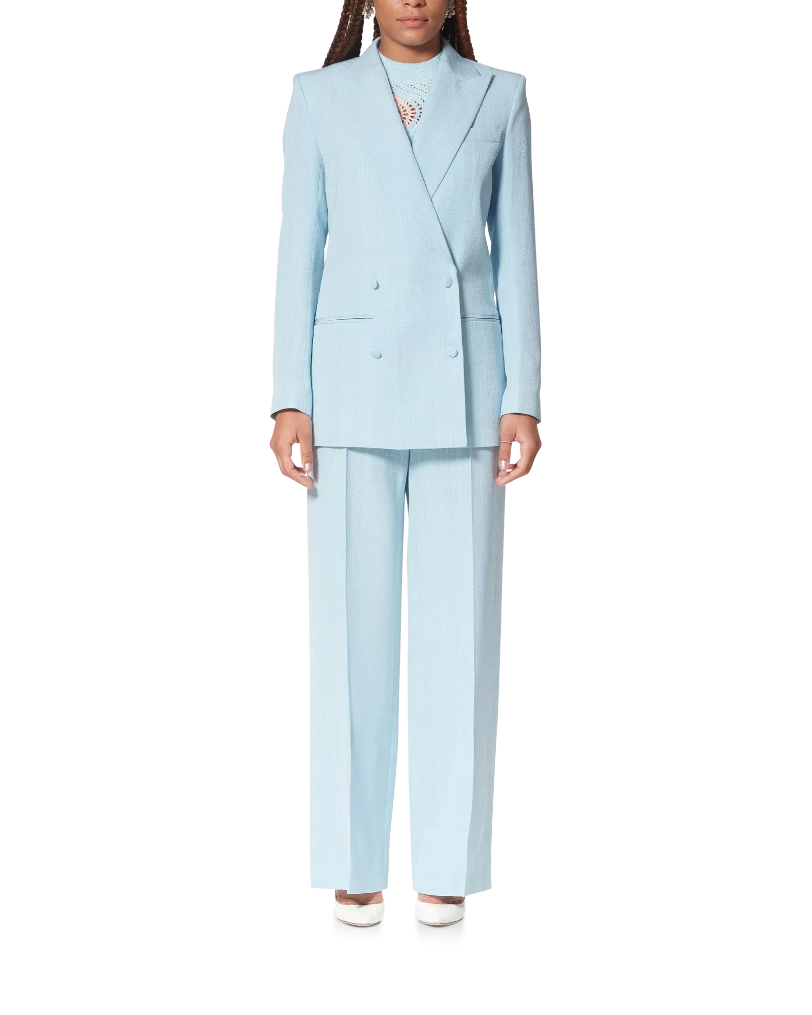 Double Breasted Tailored Blazer