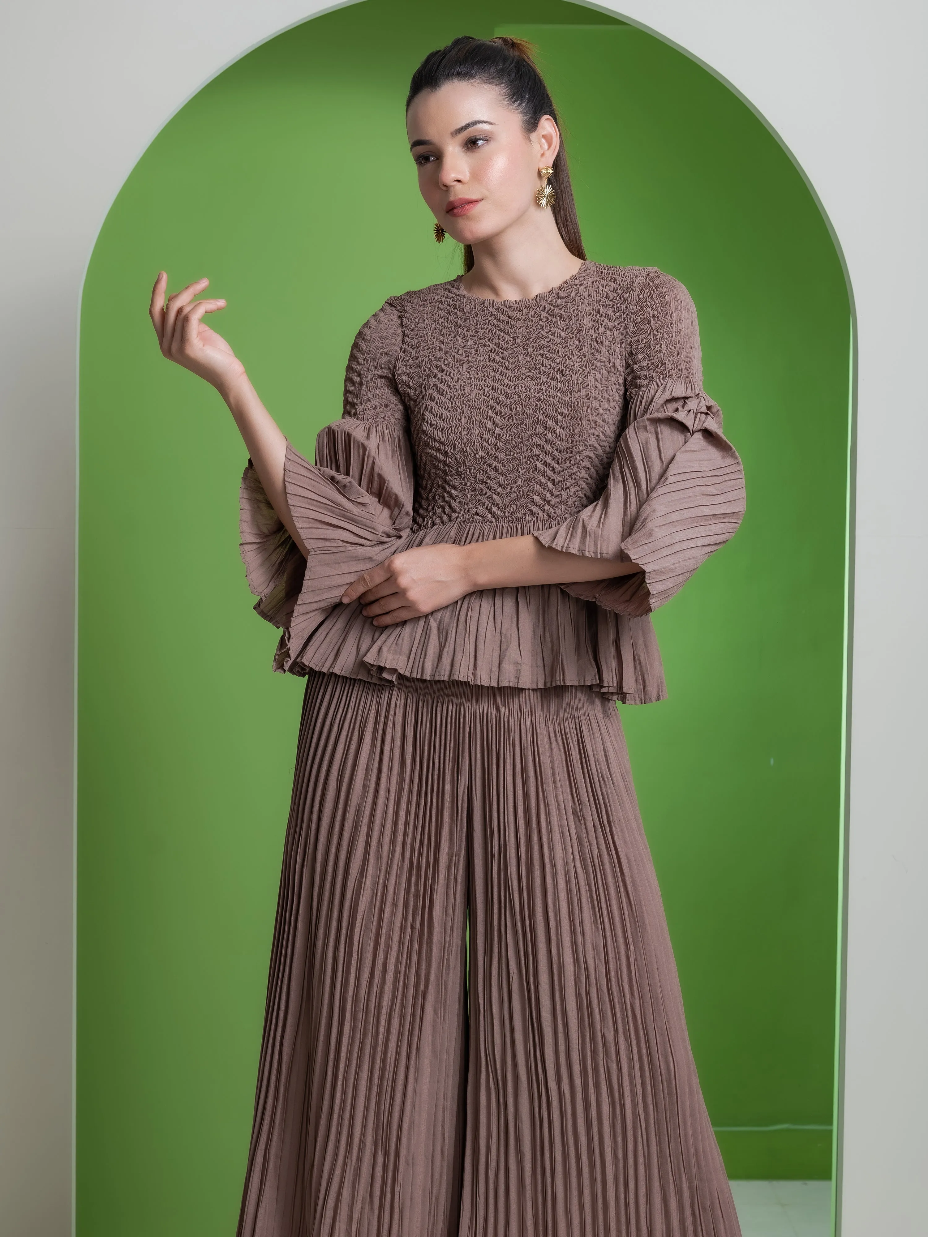 Dusk Pleated Co-ord Set