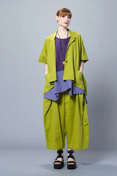 Euro Pant in Lime Napoli