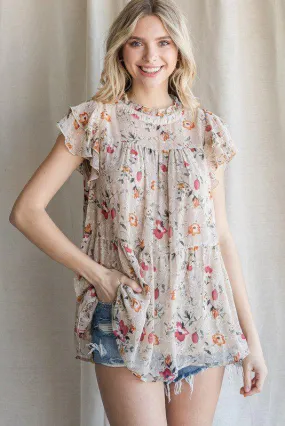 Floral Print Blouse