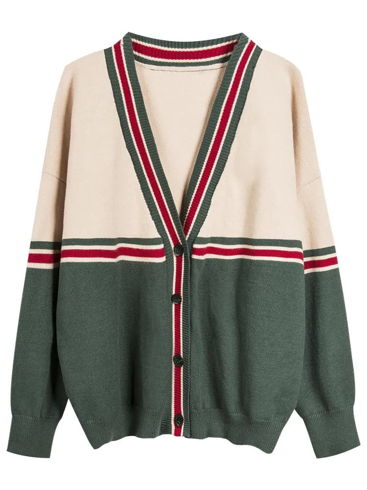 Hong Kong Sets Women Vintage chic Trendy Sweater Denim Wide-legged Pants Two-Piece Outerwear