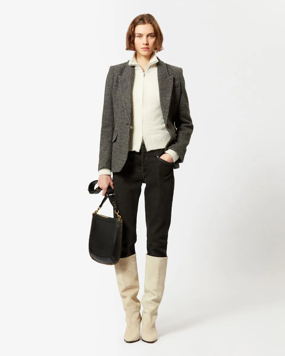Isabel Marant Kerstin Wool Jacket - Grey
