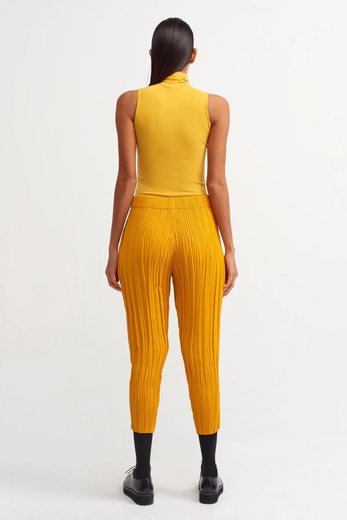 Nu High Waist Pleated Trouser Papia