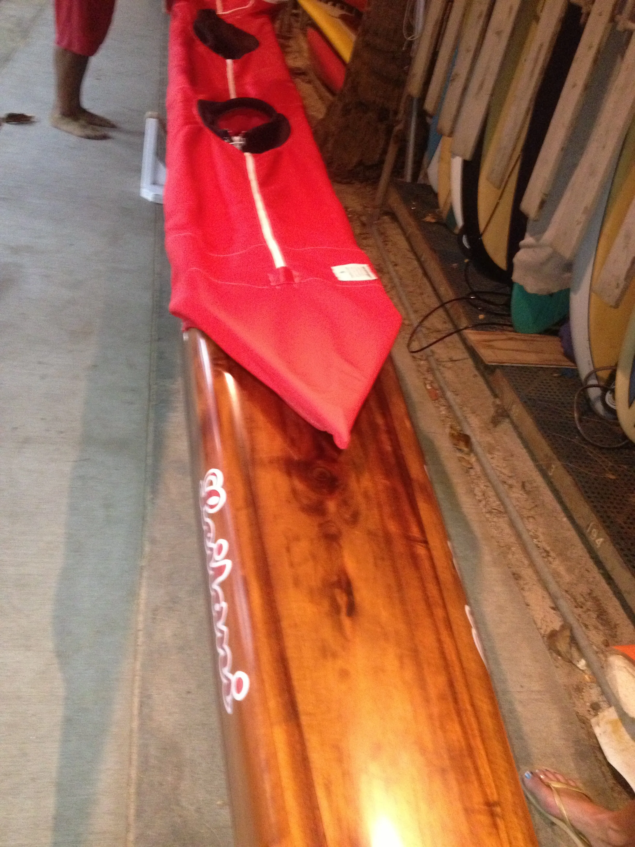 OC6 Racing Canvases/Spray Skirts