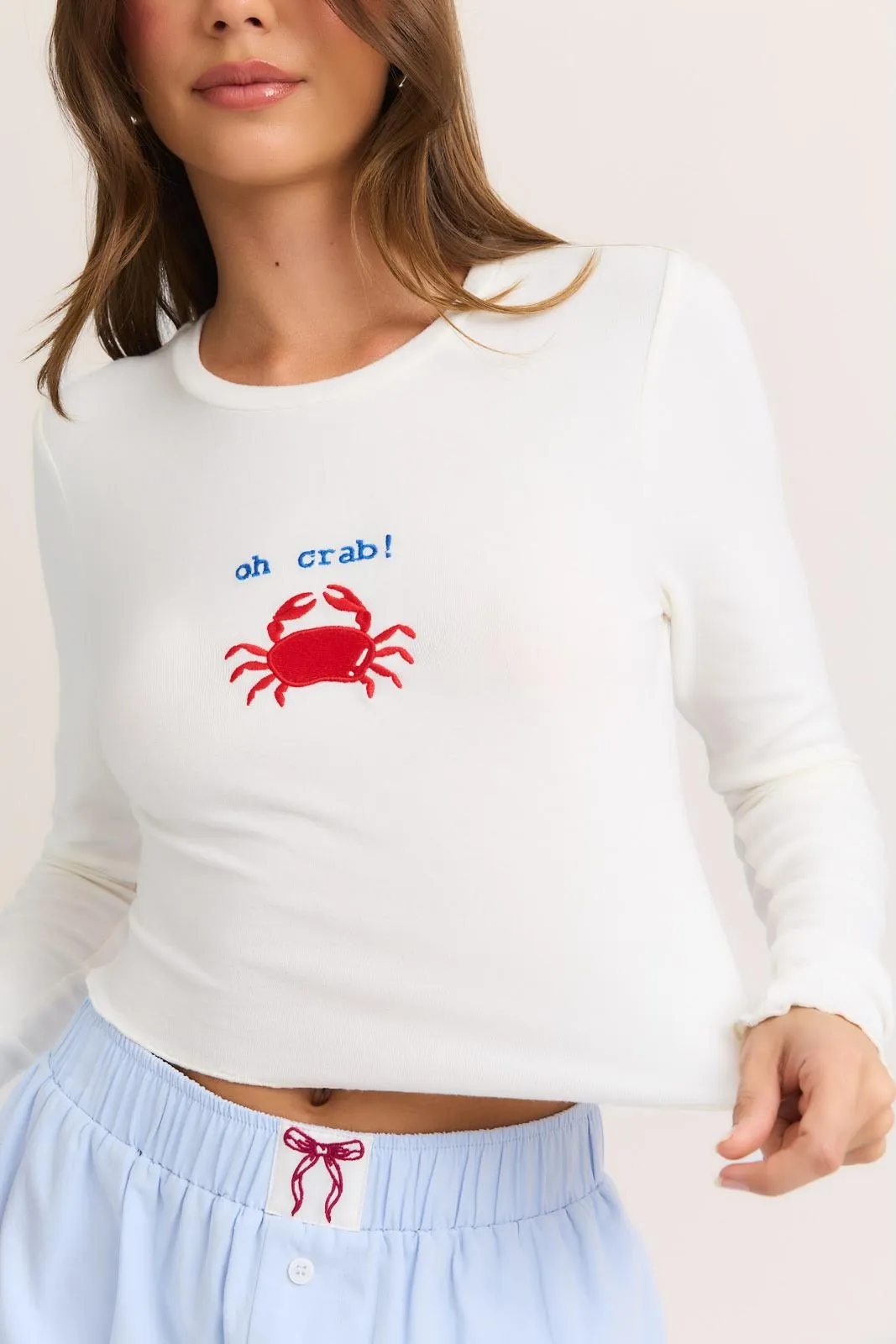 Oh Crab! Graphic Baby Tee