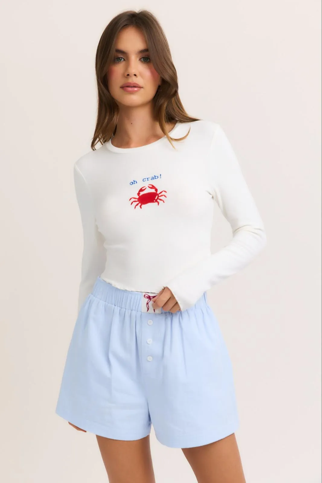 Oh Crab! Graphic Baby Tee