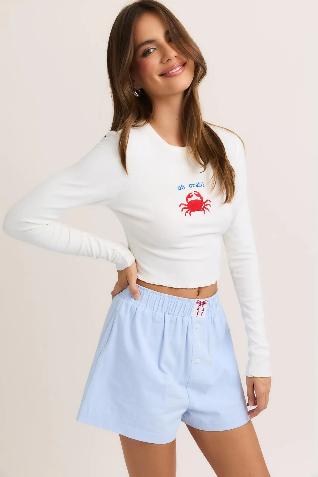 Oh Crab! Graphic Baby Tee