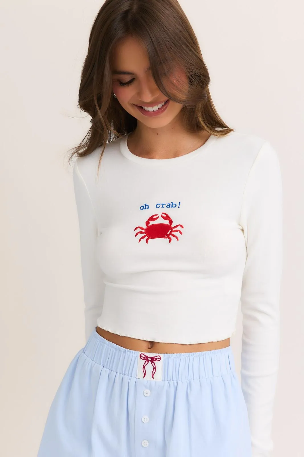 Oh Crab! Graphic Baby Tee