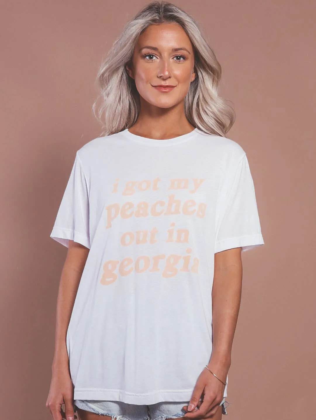 Peaches For Me Tee