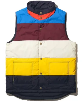The Simon Vest in Multi Stripe