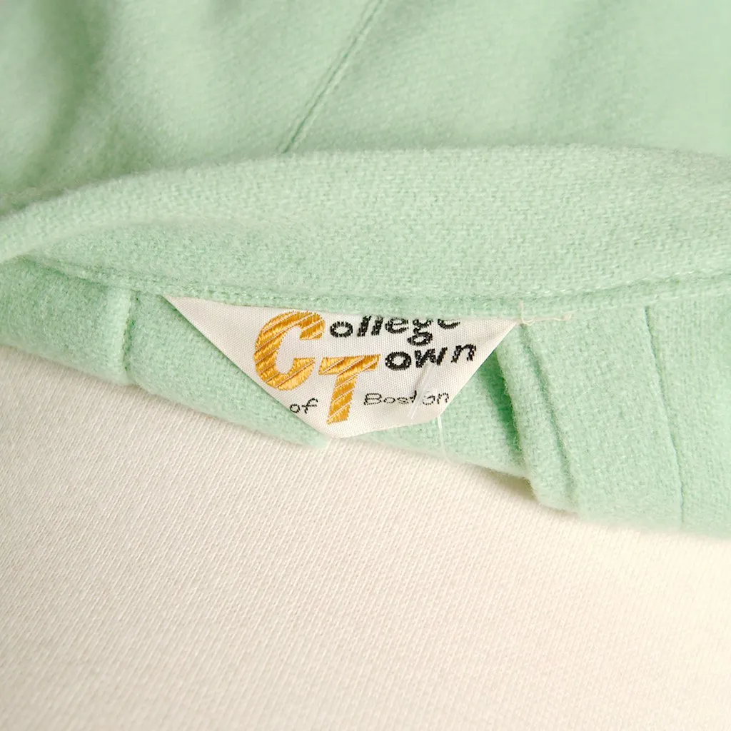 Vintage 1950s Mint Pleated Skirt